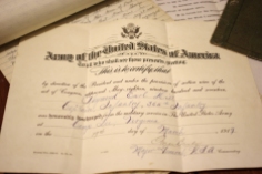 Cap's official military record (May 18, 1917 - March 19, 1919)